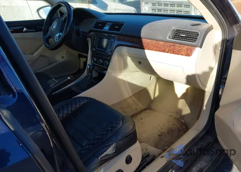 2012 Volkswagen Passat 2.5L Sel Premium from USA, damaged, VIN 1VWCP7A34CC094054